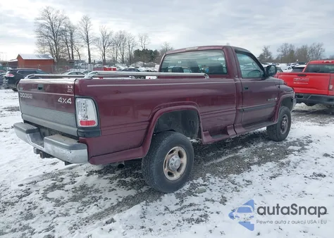 2000 Dodge Ram 2500 St из США, поврежденный, VIN 3B7KF26W5YM213680